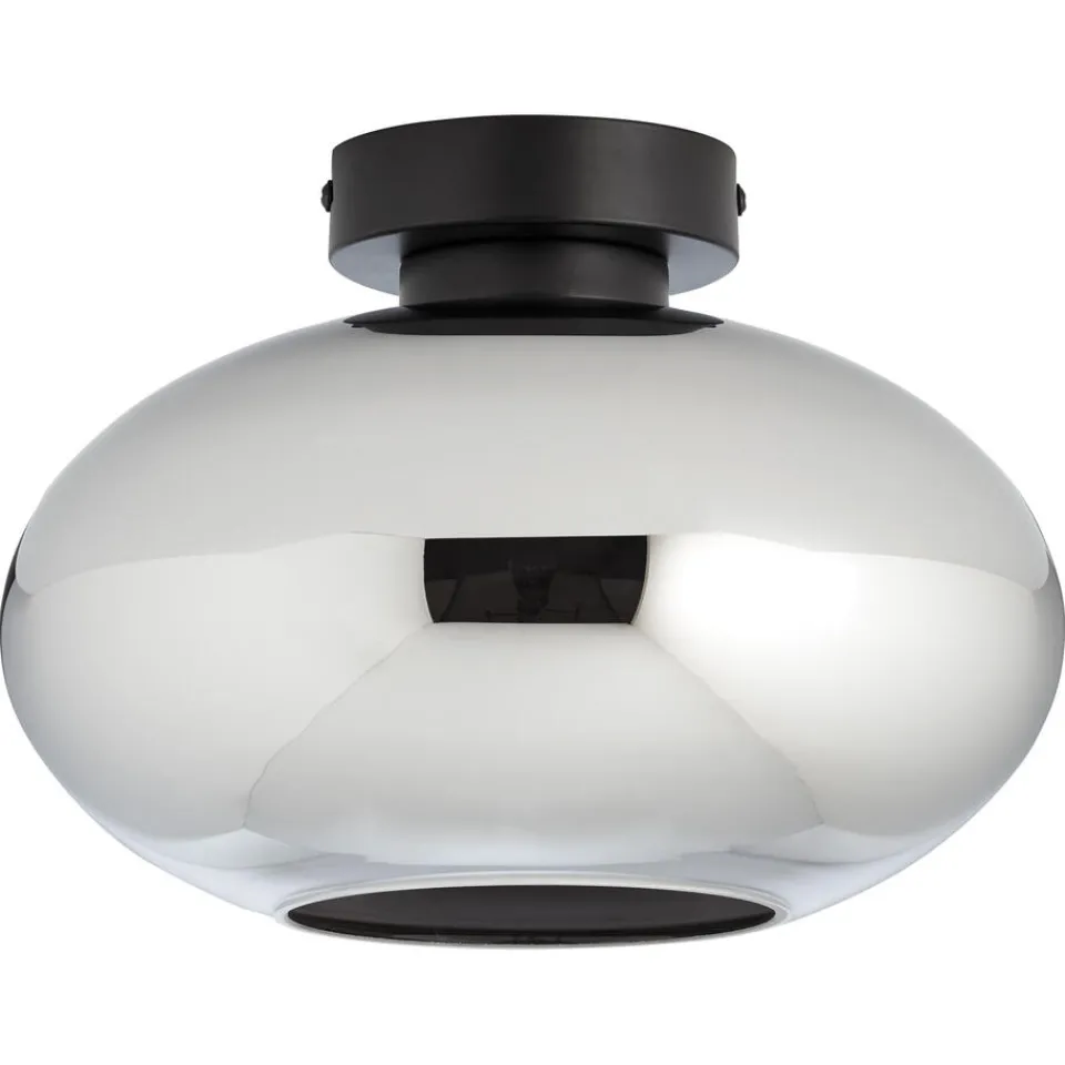 Kwantum Plafondlampen|Plafondlamp Baldur Grijs ø 25 Cm