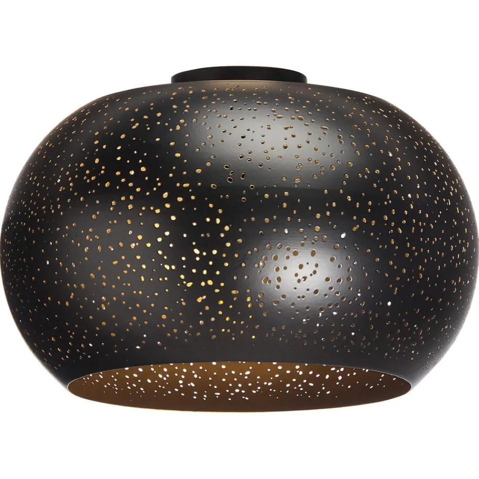 Kwantum Plafondlampen|Plafondlamp Gemino Zwart