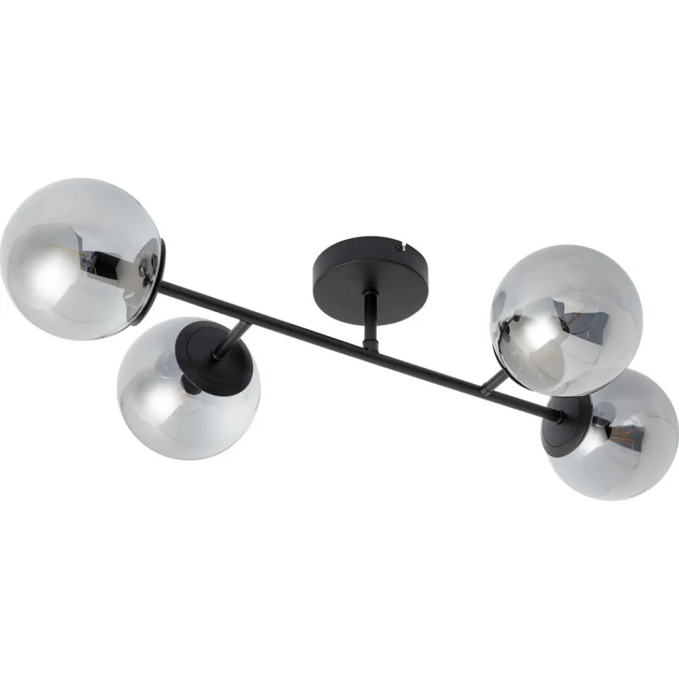 Kwantum Plafondlampen|Plafondlamp Sabi Zwart