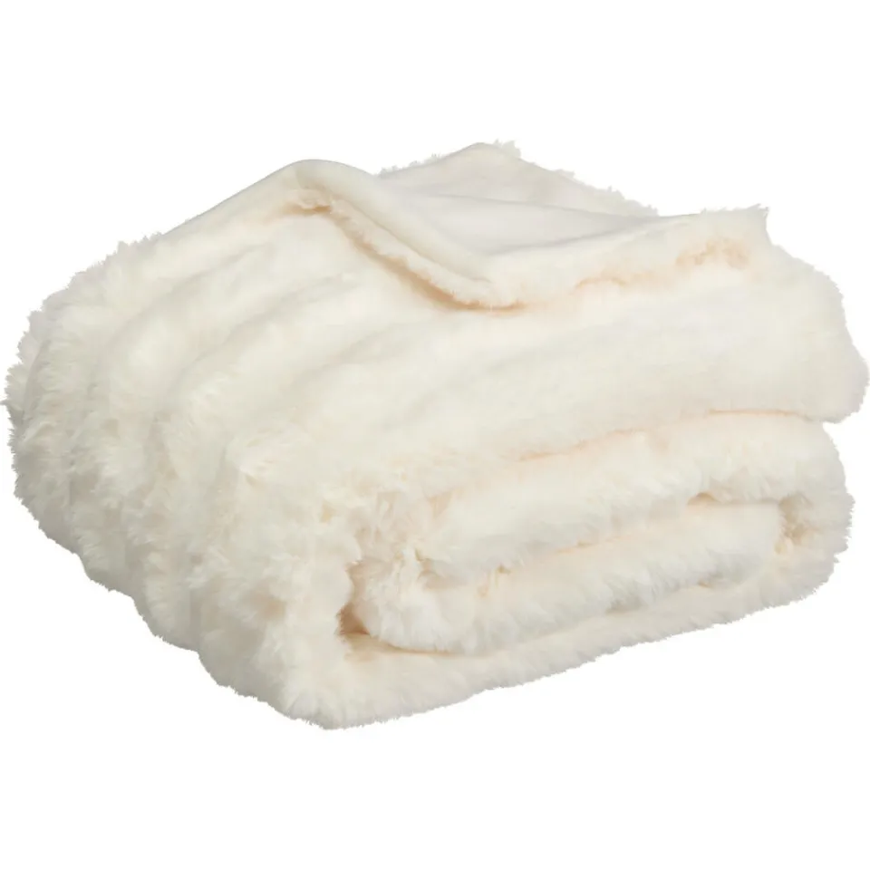 Kwantum Plaids|Plaid Aussois Crème 130x160 Cm