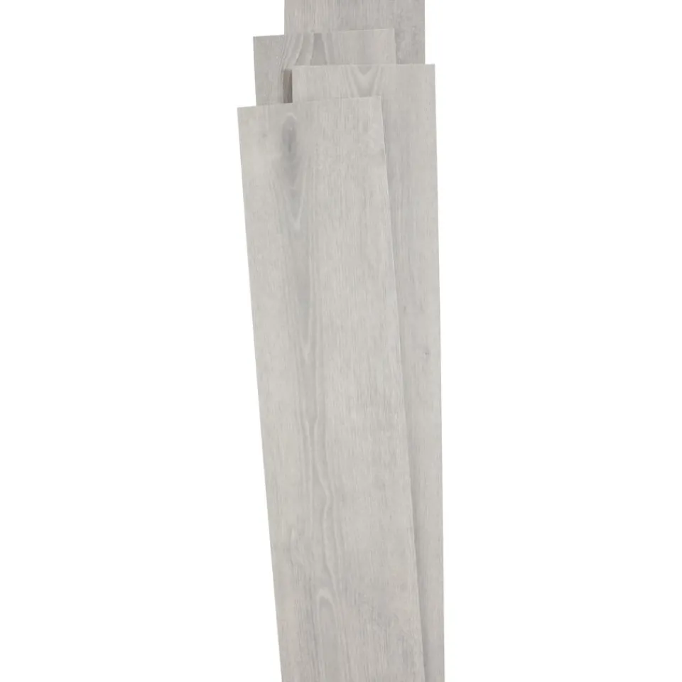 Kwantum Plak Pvc-Vloeren|Plak PVC Bowman Grijs Eiken