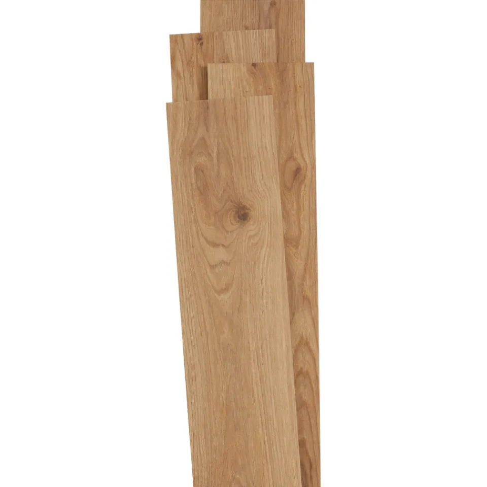 Kwantum Visgraat Pvc|Plak Pvc-Vloeren|Plak PVC Houston Bruin Eiken Visgraat