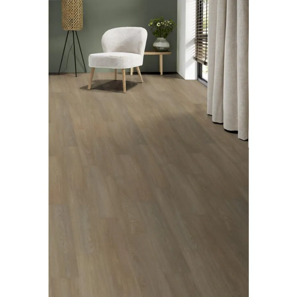 Kwantum Plak Pvc-Vloeren|Visgraat Pvc|Plak PVC Sumner Donker Eiken Visgraat