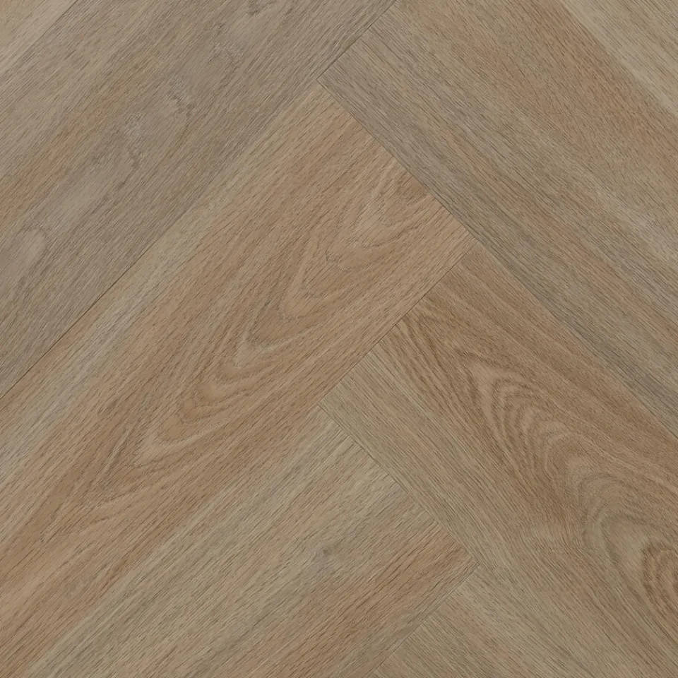 Kwantum Plak Pvc-Vloeren|Visgraat Pvc|Plak PVC Sumner Donker Eiken Visgraat