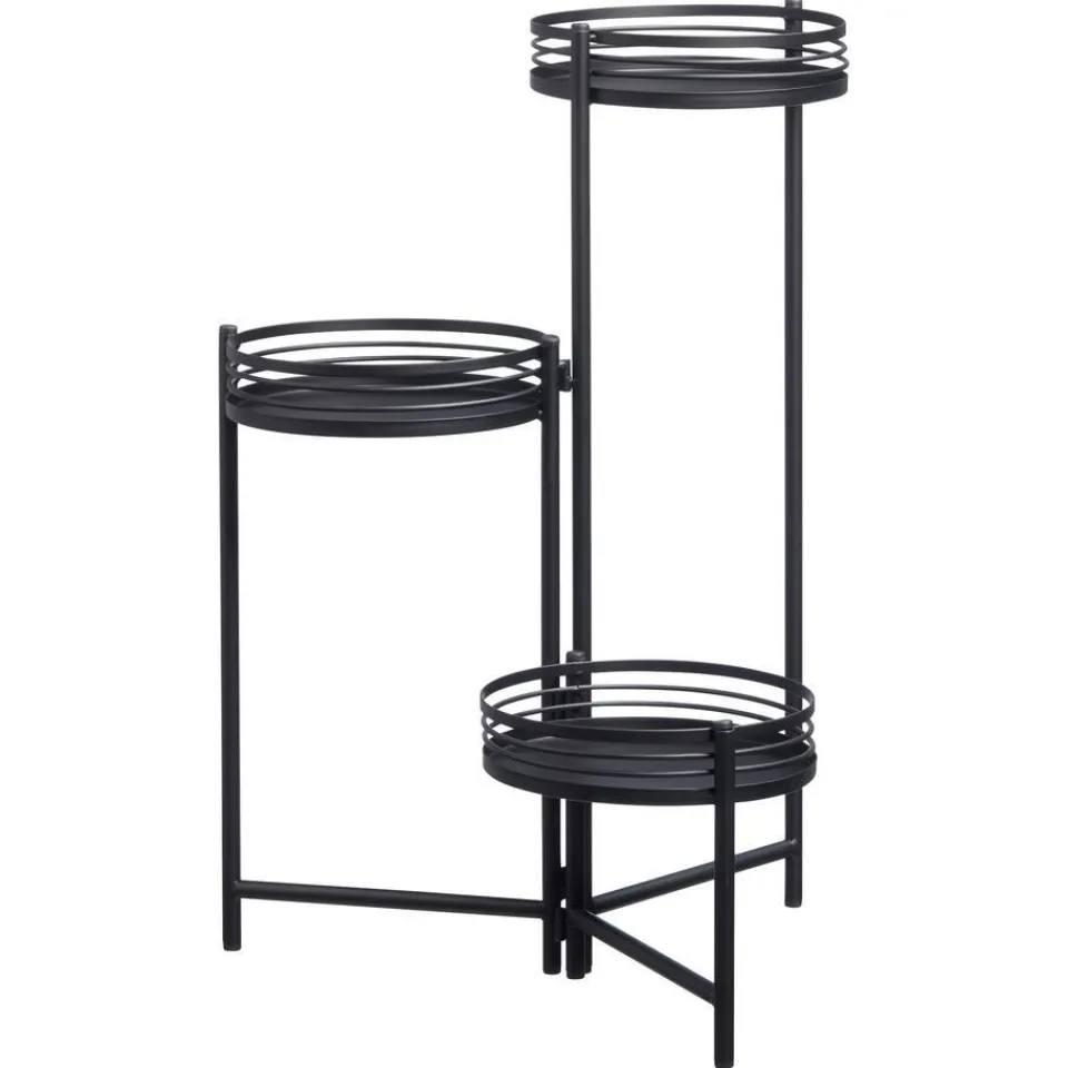 Kwantum Vazen & Potten|Plantenrek Catania Zwart