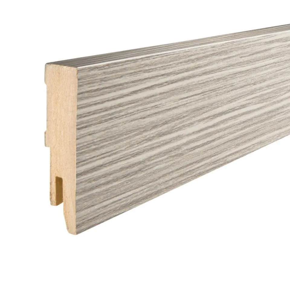Kwantum Plinten|Plint Lichtgrijs Eiken