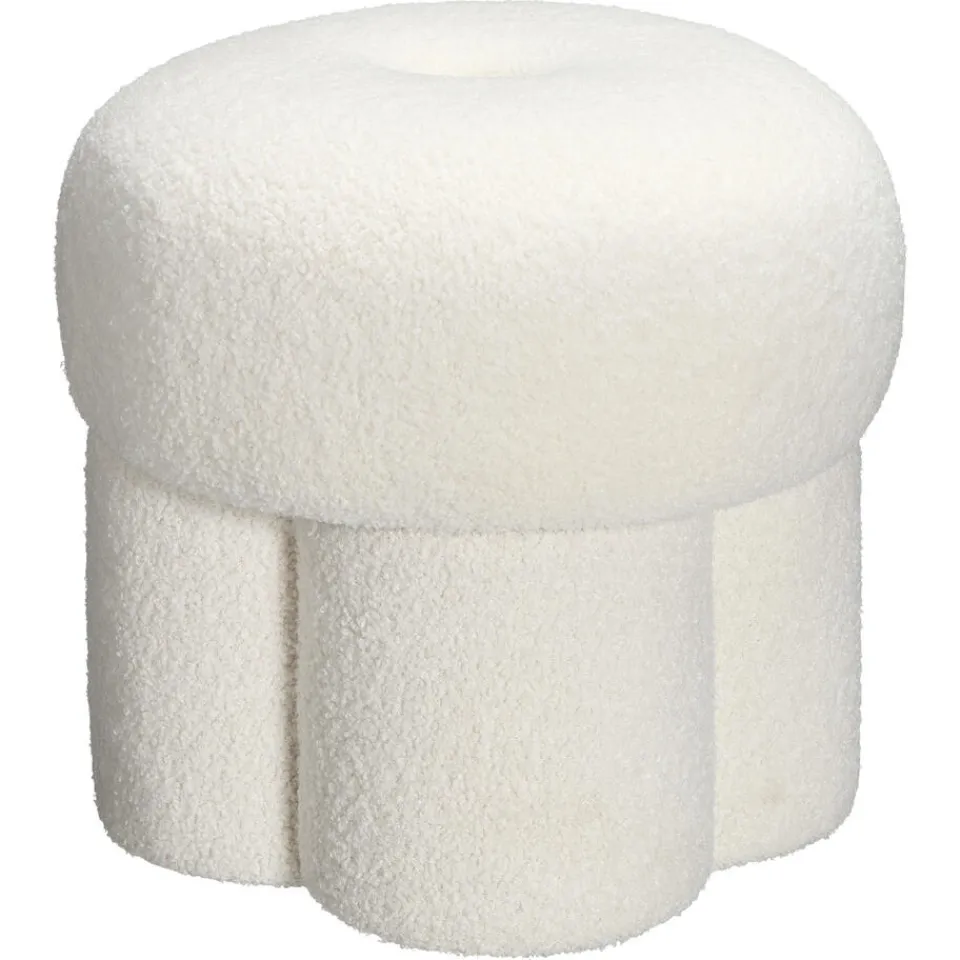 Kwantum Poefen & Hockers|Poef Donutti Wit