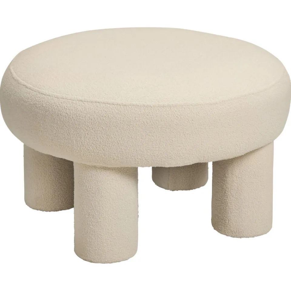 Kwantum Poefen & Hockers|Poef Pachino Wit L