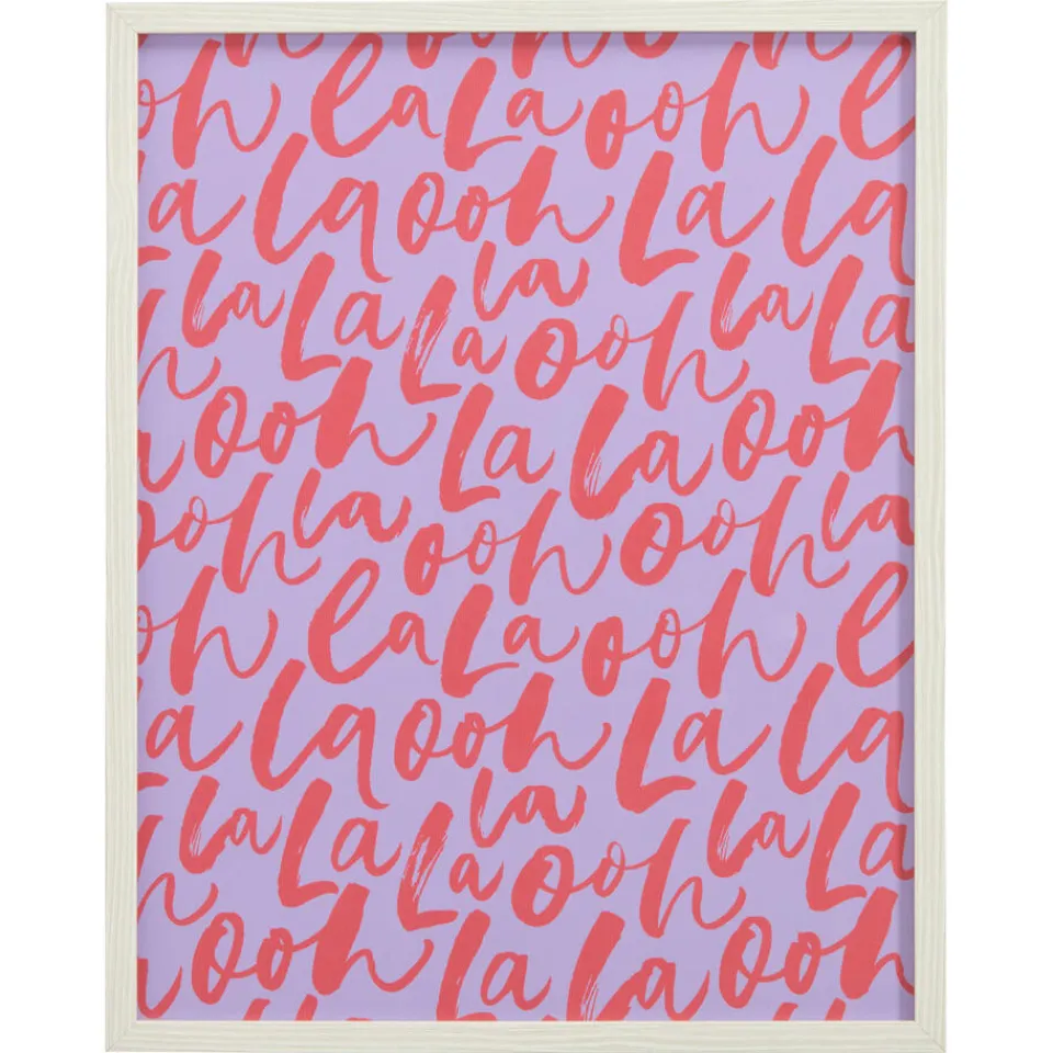 Kwantum Wanddecoratie|Poster Oh La La Lila