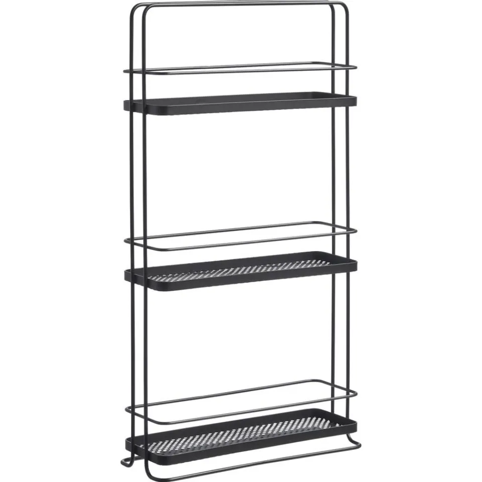 Kwantum Trolleys & Keukenrekken|Opbergkasten & Rekken|Rek Zwart