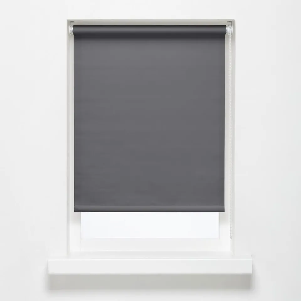 Kwantum Rolgordijnen|Rolgordijn Maaike Grijs 100x190 Cm