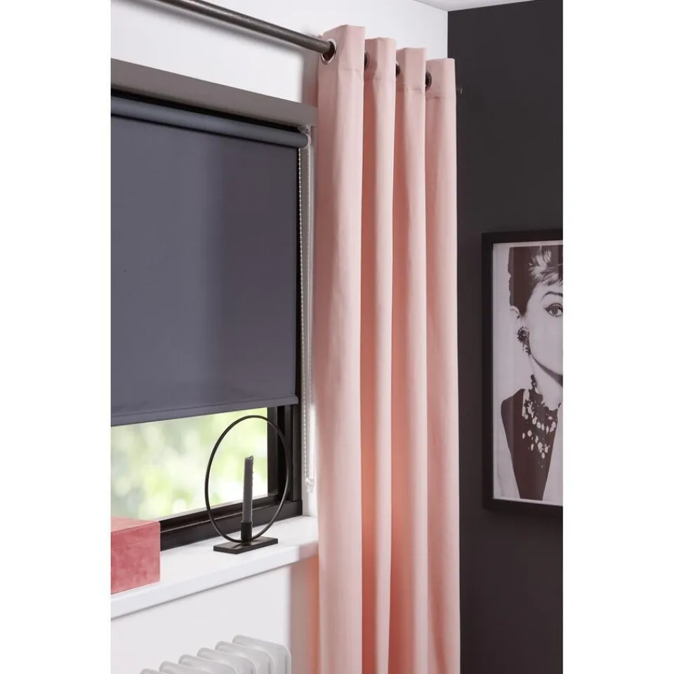 Kwantum Rolgordijnen|Rolgordijn Maaike Grijs 100x190 Cm