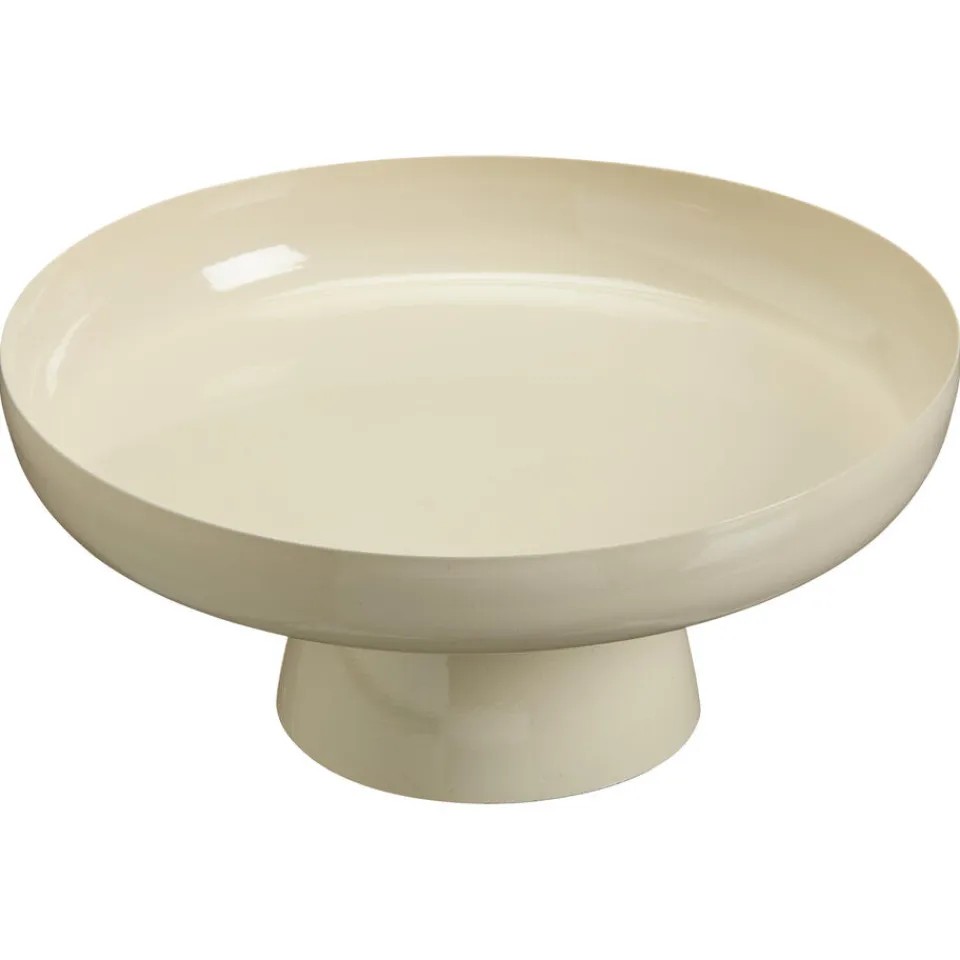 Kwantum Keukenaccessoires|Decoratie Schalen|Schaal Op Voet Taupe