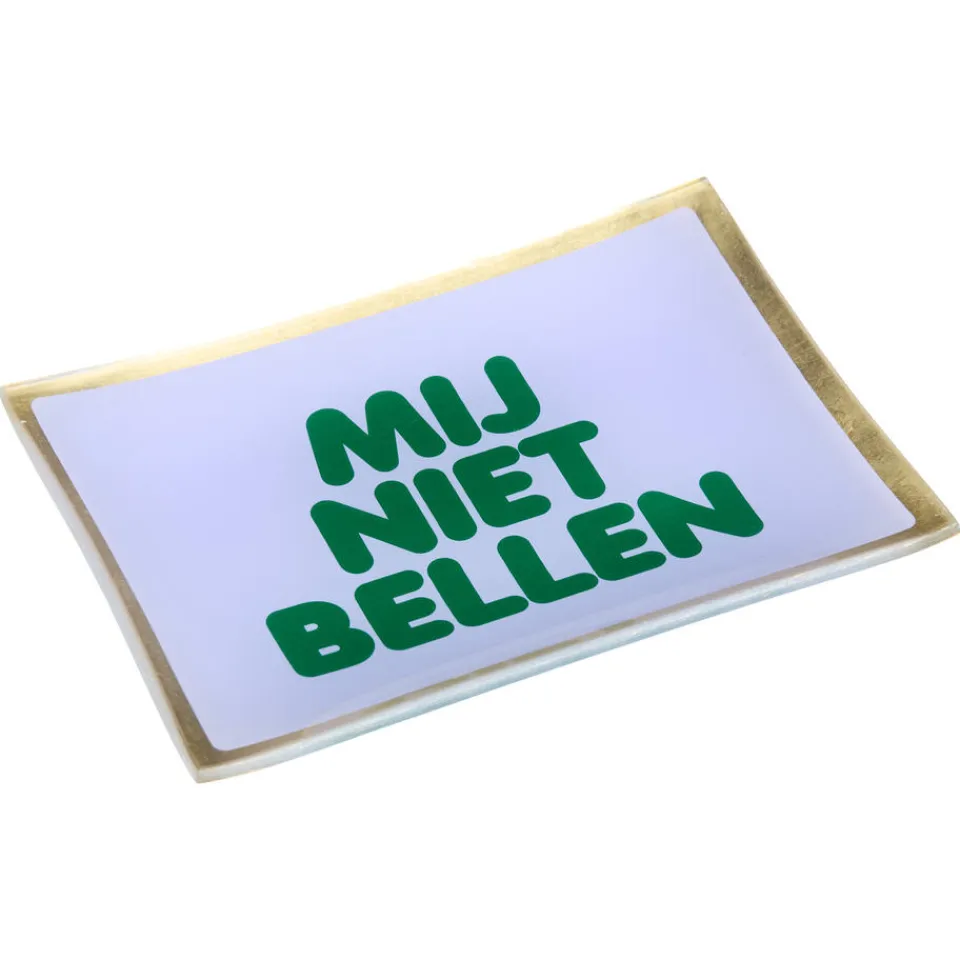 Kwantum Decoratie Schalen|Sieradenschaal Mij Niet Bellen