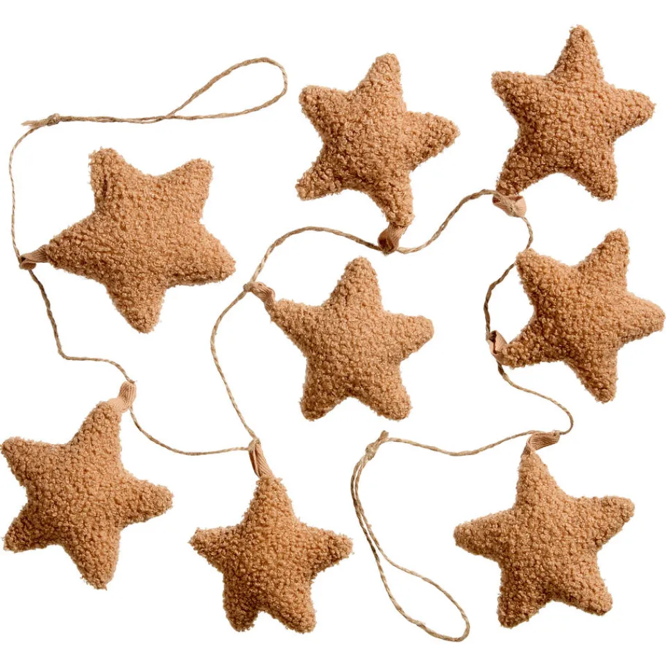 Kwantum Kerstdecoratie|Slinger Ster Teddy Bruin 133 Cm