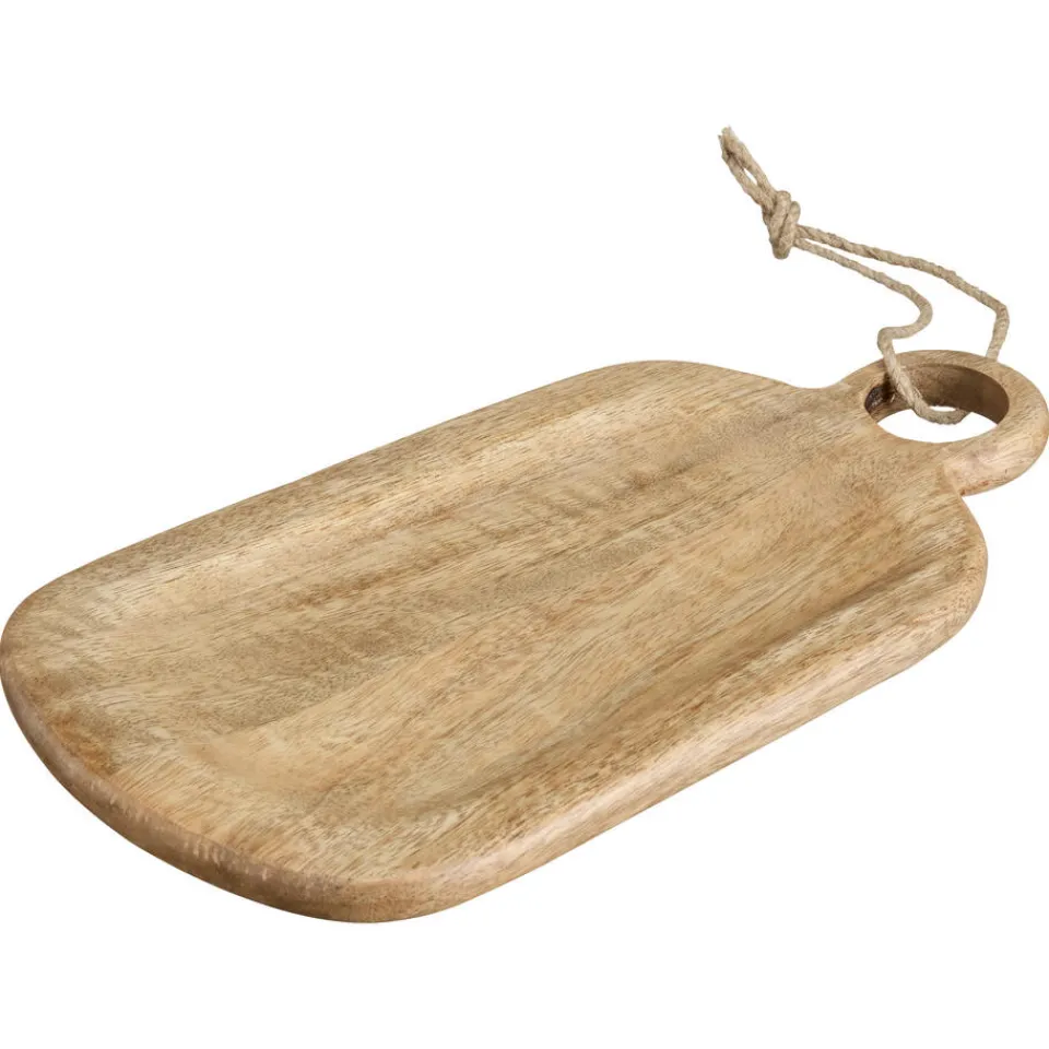 Kwantum Keukenaccessoires|Snijplank Organisch Mango - Ø28 Cm ø 28 Cm