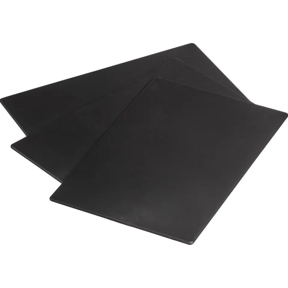 Kwantum Keukenaccessoires|Snijplanken In Houder S/3 Zwart