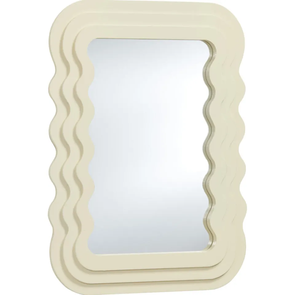 Kwantum Spiegels|Spiegel Wave Taupe