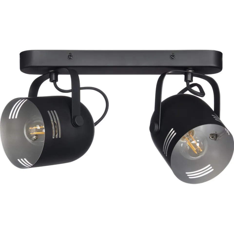 Kwantum Spots|Spot Secna Zwart - 2-Lichts