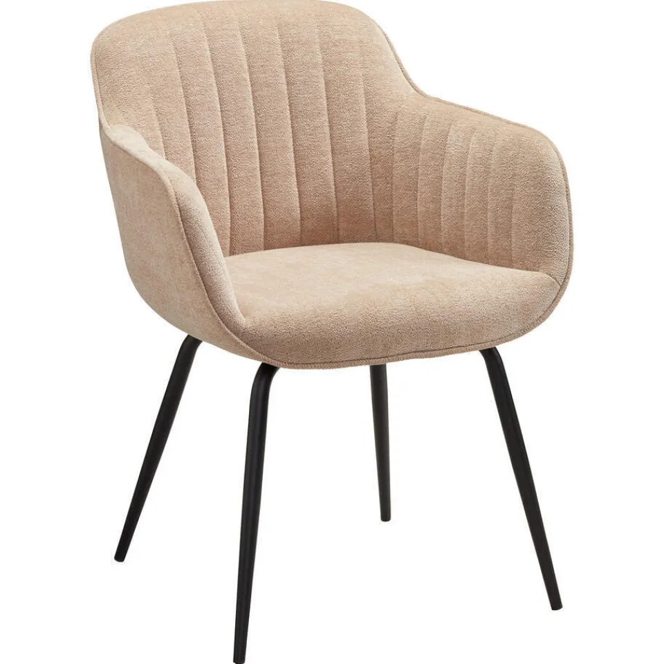 Kwantum Eetkamerstoelen|Stoel Como Caramel