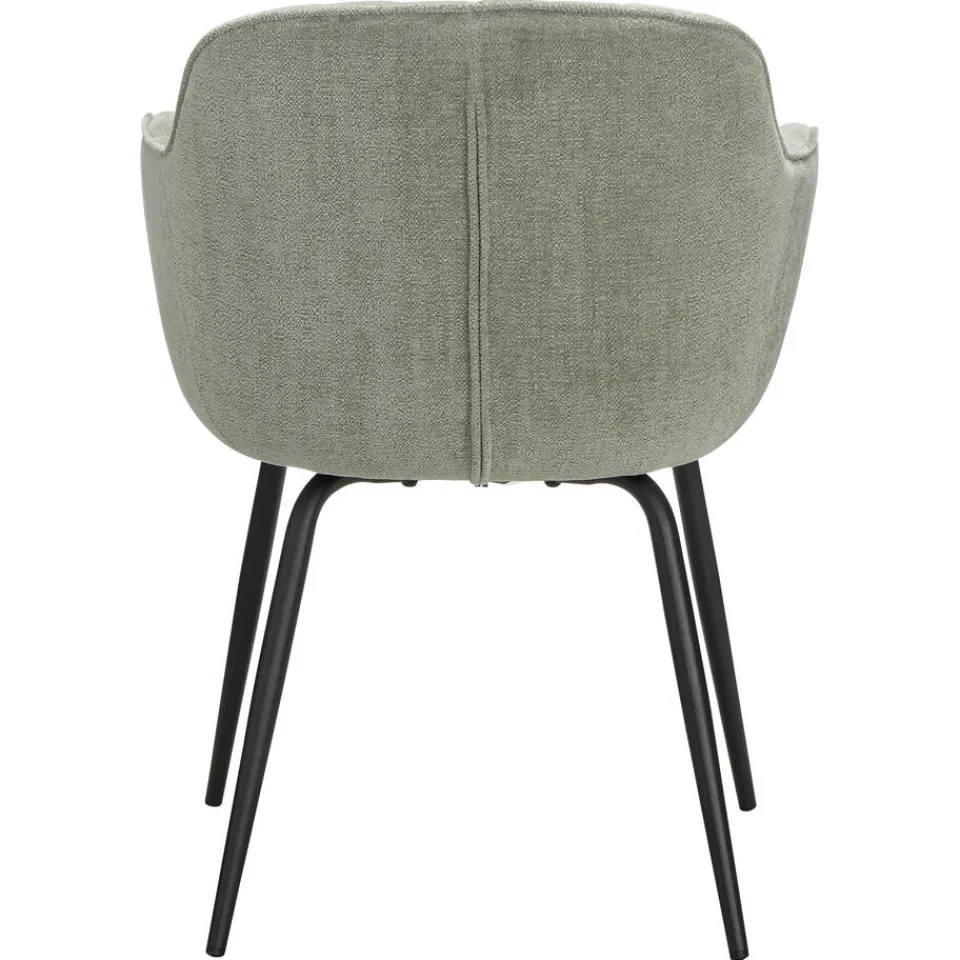 Kwantum Eetkamerstoelen|Stoel Como Licht Groen