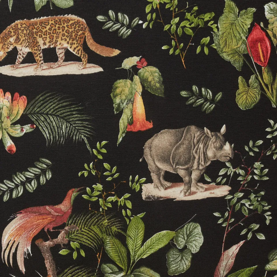 Kwantum Stoffen|Stof Faas Zwart