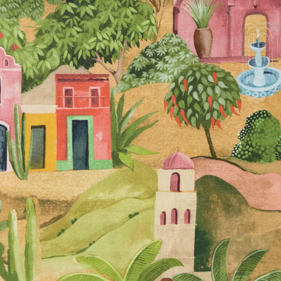 Kwantum Stoffen|Stof Iris Multicolor