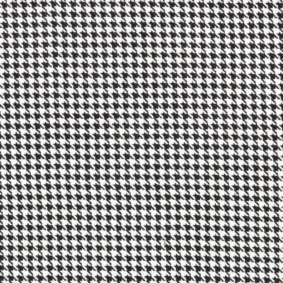Kwantum Stoffen|Stof Pied Zwart-Wit