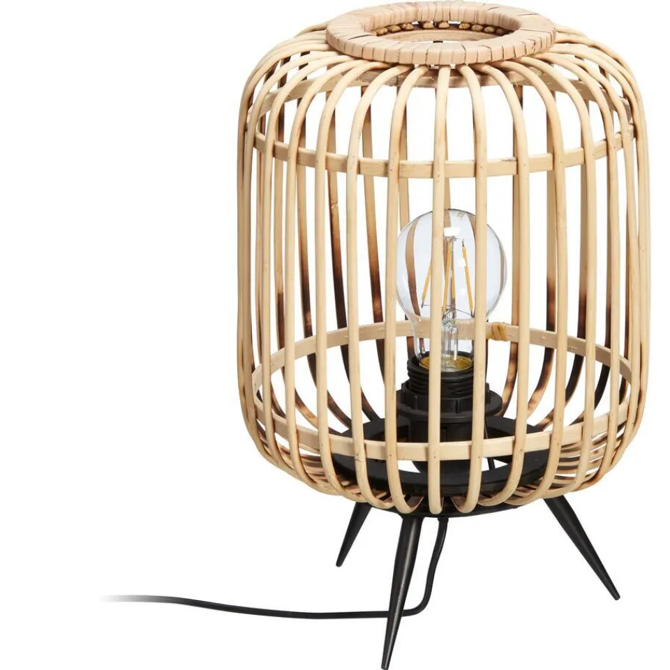 Kwantum Tafellampen|Tafellamp Bia Zwart Naturel