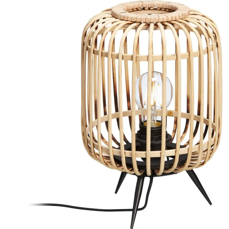 Kwantum Tafellampen|Tafellamp Bia Zwart Naturel