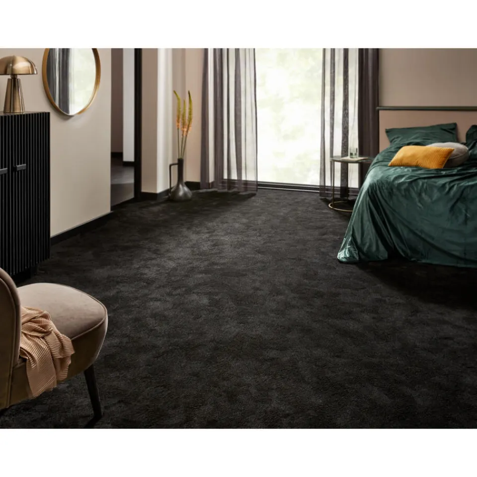 Kwantum Tapijt|Traprenovatie & Trapbekleding|Tapijt Leetsdale Zwart