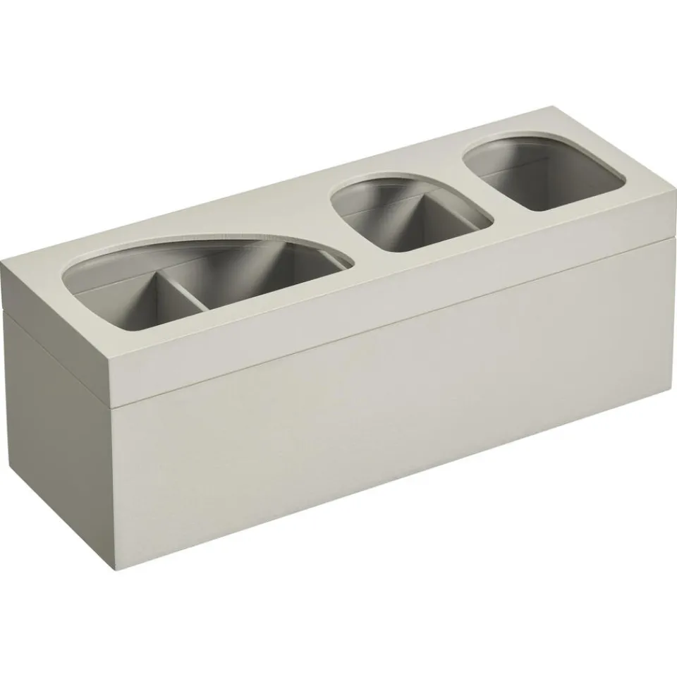 Kwantum Keukenaccessoires|Theedoos Cave Organic Off-White