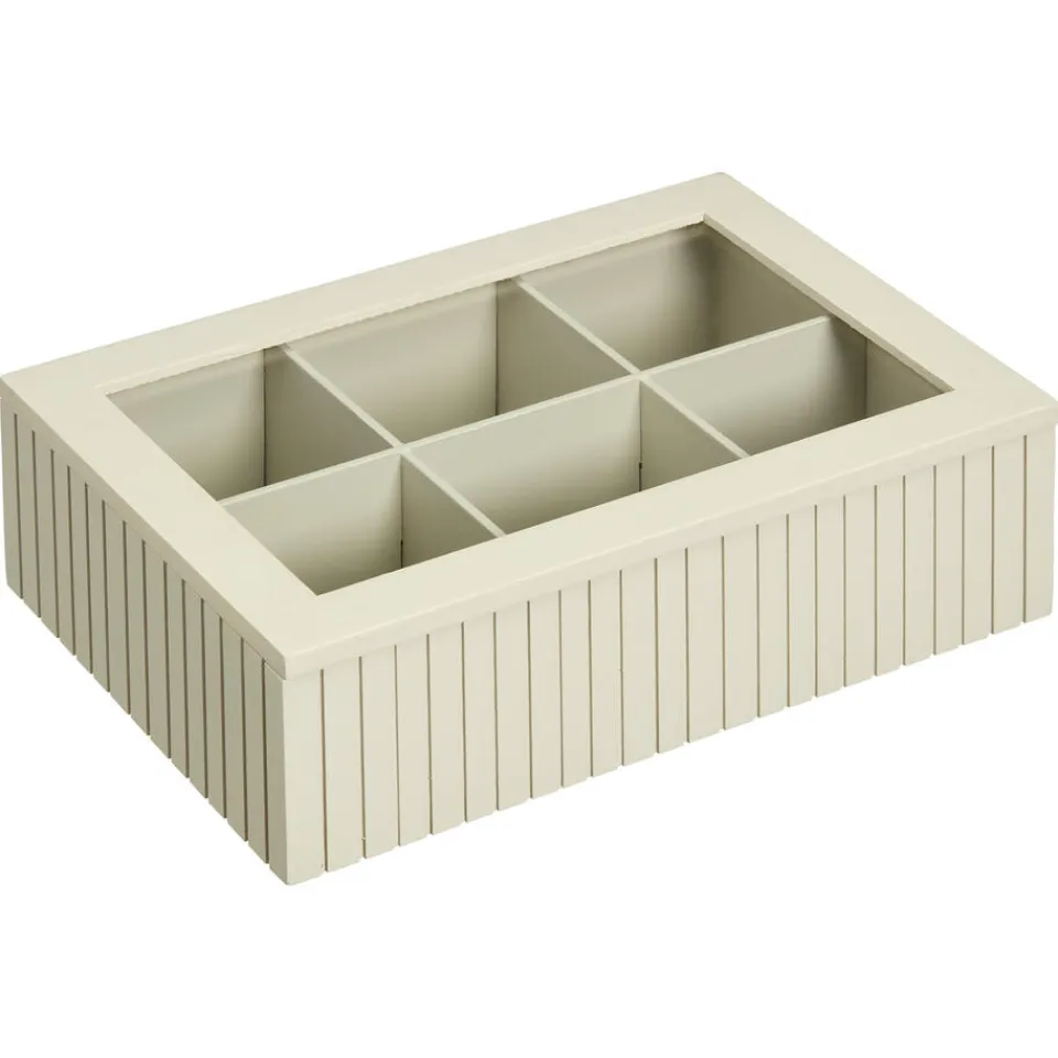 Kwantum Keukenaccessoires|Theedoos Latjes Off-White