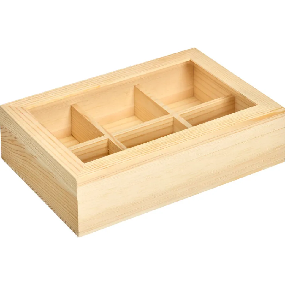 Kwantum Keukenaccessoires|Theedoos Naturel