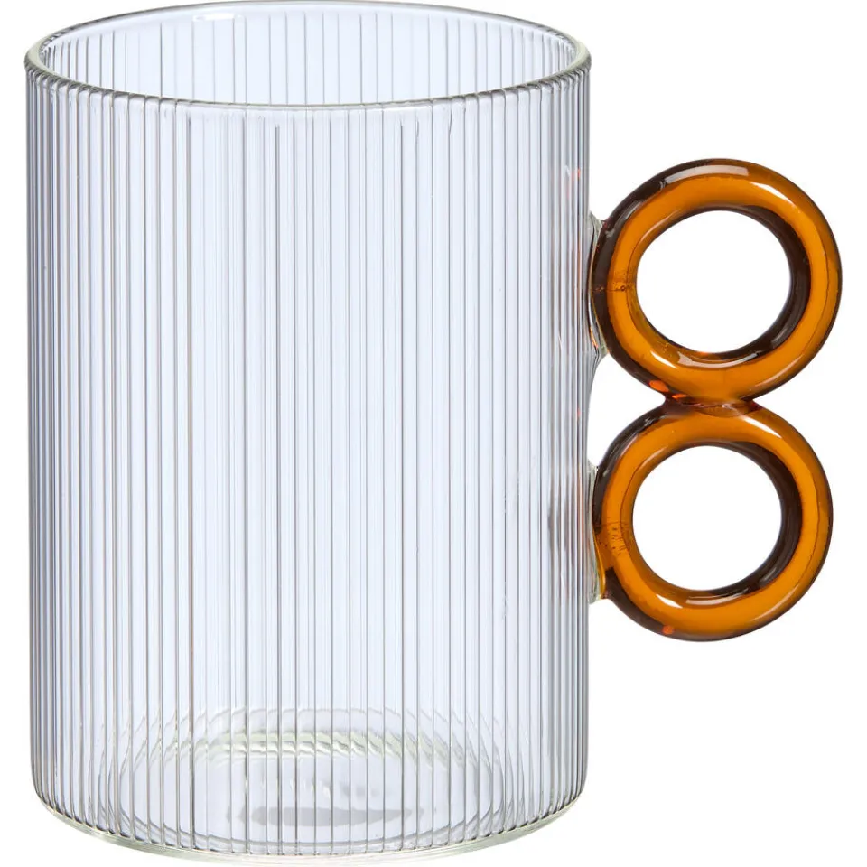 Kwantum Glazen|Glazen|Theeglas Rings Transparant/ - 480 Ml