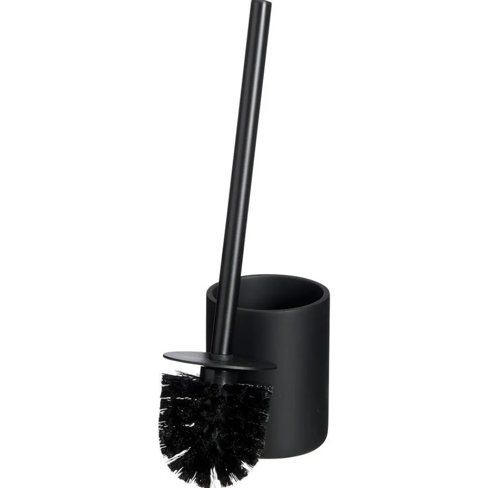 Kwantum Badkameraccessoires|Toiletborstel Mat Zwart Zwart