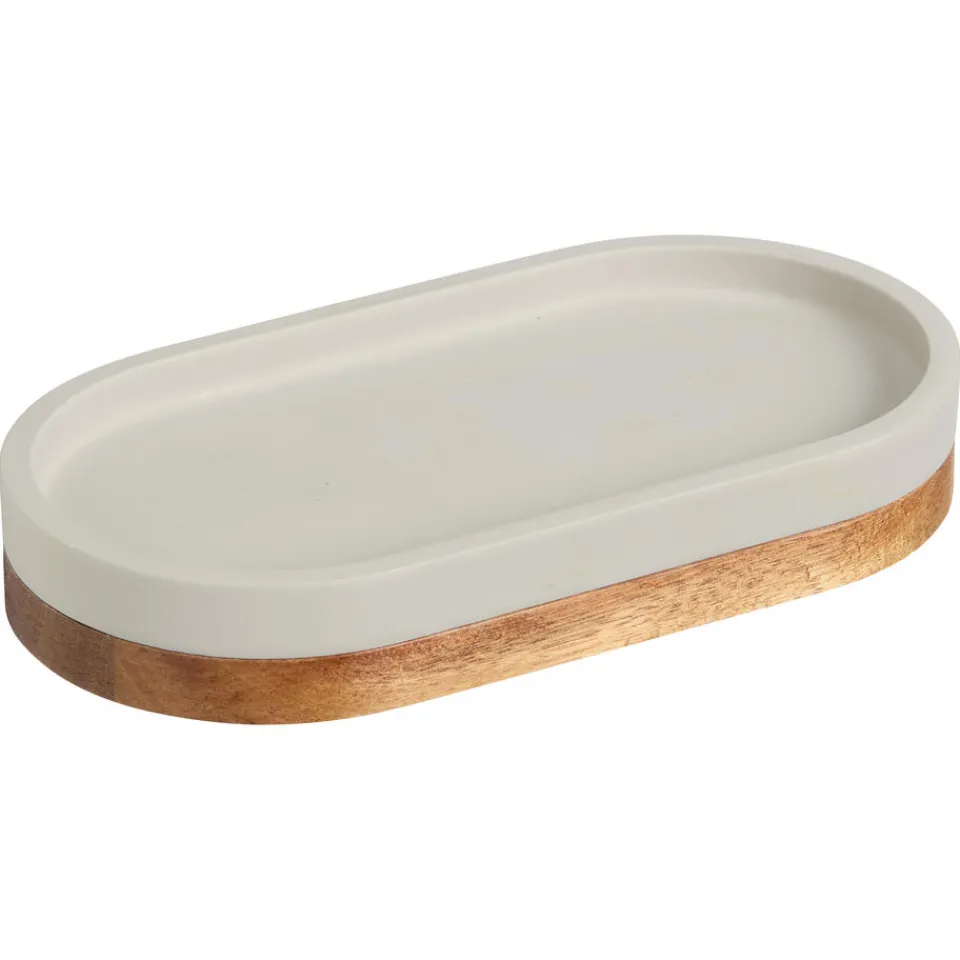 Kwantum Keukenaccessoires|Badkameraccessoires|Tray Acacia Lichtgrijs