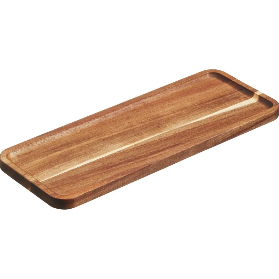 Kwantum Keukenaccessoires|Tray Rechthoek Wood Naturel 36x14 Cm