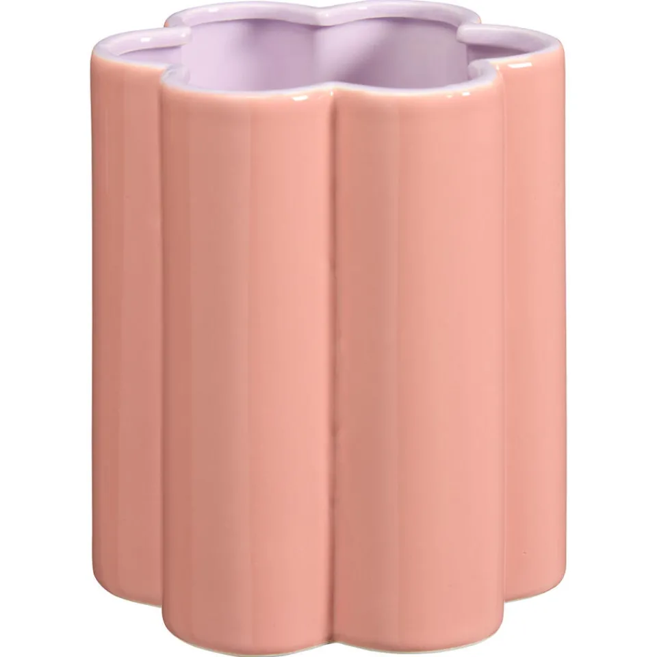 Kwantum Vazen & Potten|Vaas Bloem Lila/Roze