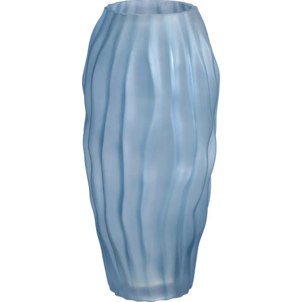 Kwantum Vazen & Potten|Vaas Feline Blauw