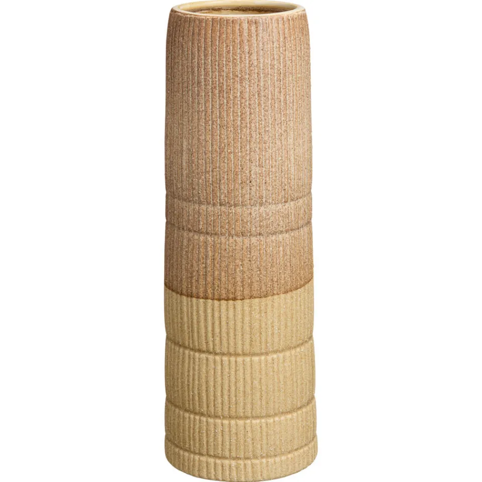 Kwantum Vazen & Potten|Vaas Noyon Naturel 13x38 Cm