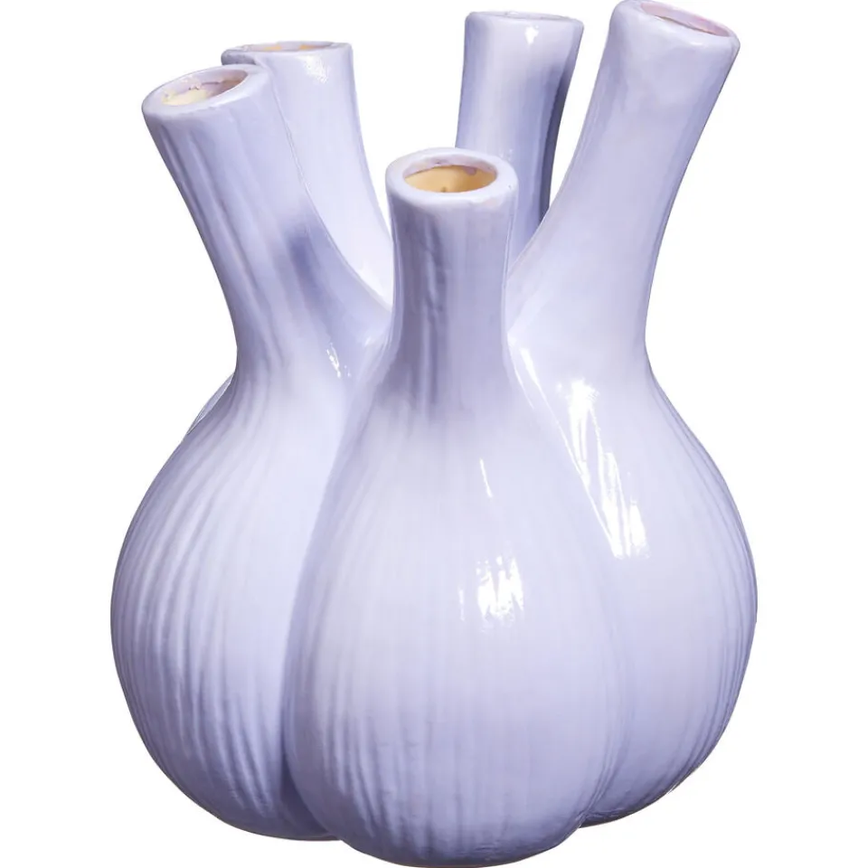 Kwantum Vazen & Potten|Vaas Tulp Lila 22x28 Cm