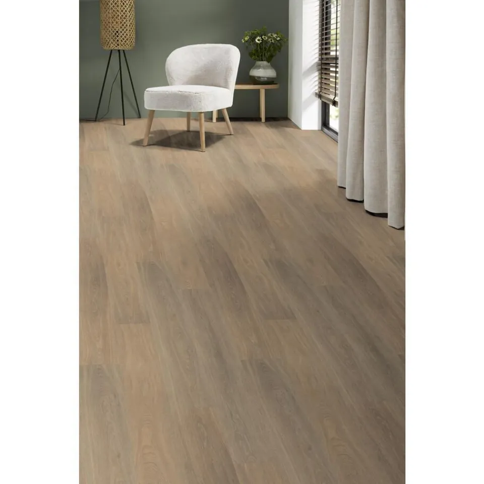 Kwantum Vinyl Vloeren|Vinyl Baskin Taupe