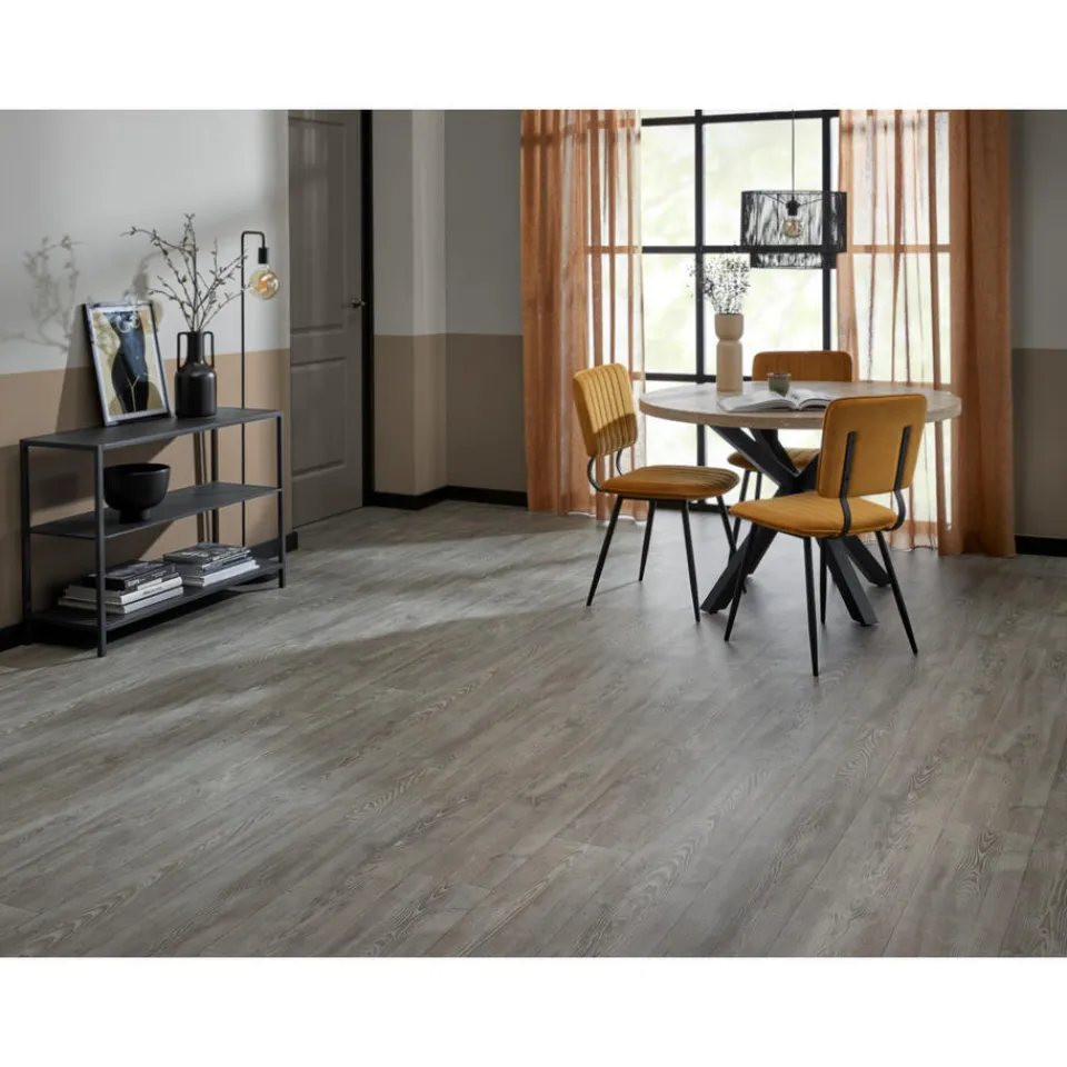 Kwantum Vinyl Vloeren|Vinyl Trenton Grijs