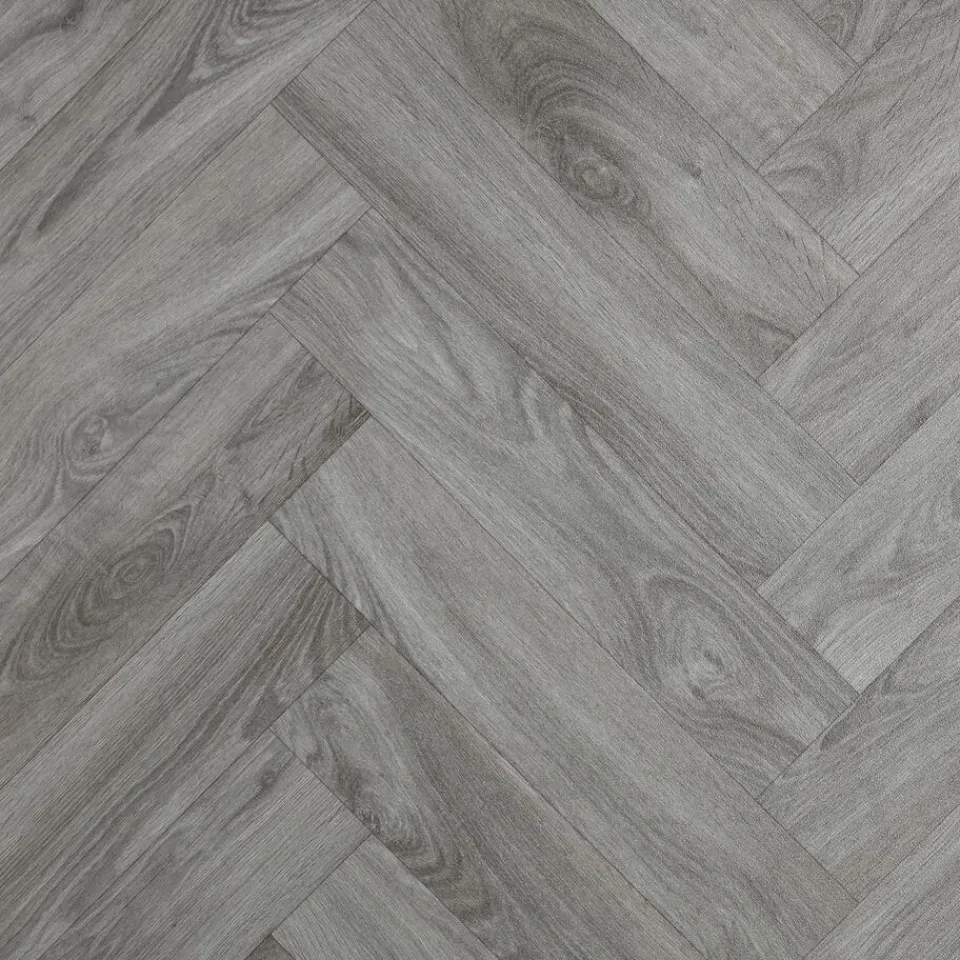 Kwantum Vinyl Vloeren|Vinyl Woodward Taupe Eiken Visgraat