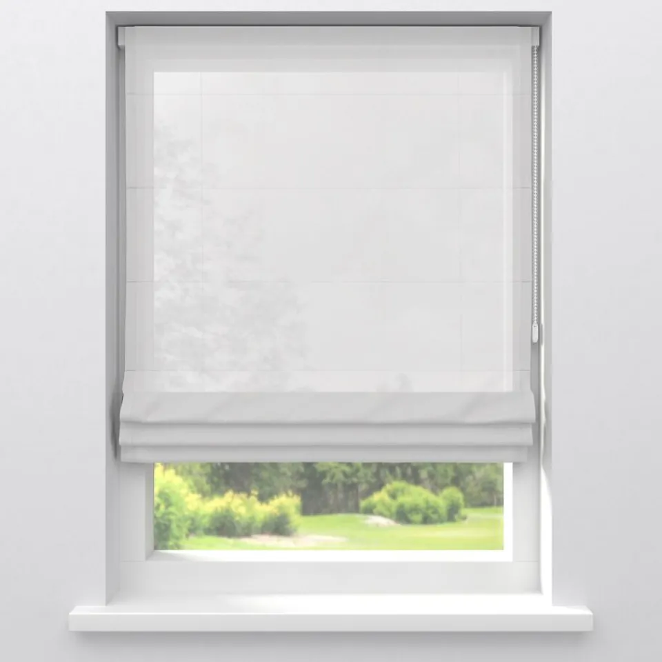 Kwantum Vouwgordijnen|Vitrages|Vitrage Laura Wit 150 Cm