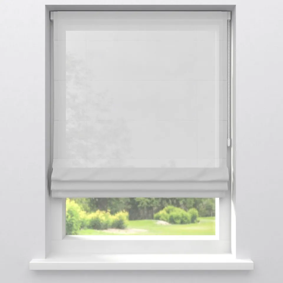 Kwantum Vouwgordijnen|Vitrages|Vitrage Sien Off-white