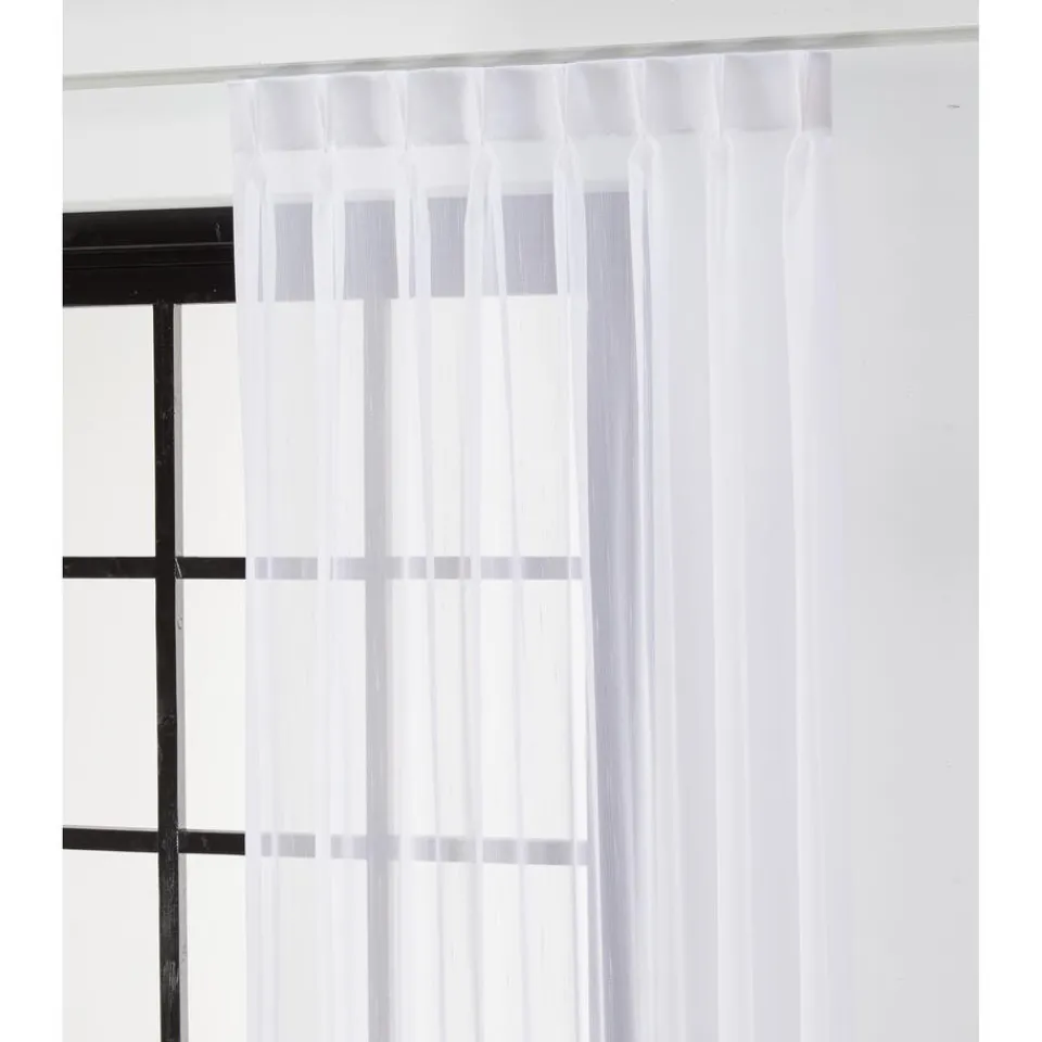 Kwantum Vitrages|Gordijnen|Vitrage Viola Wit 150 Cm