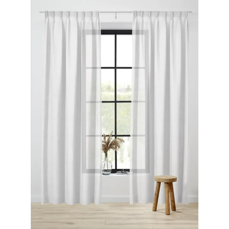 Kwantum Vitrages|Vitrage Violet Wit 150 Cm