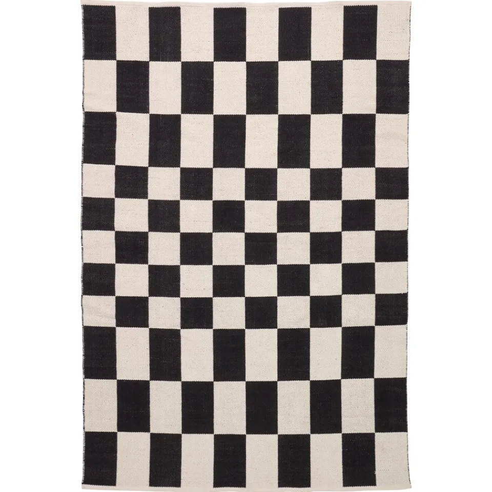 Kwantum Vloerkleden Woonkamer|Vloerkleden Kinderkamer|Vloerkleed Damon Wit/Zwart